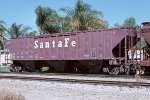 Santa Fe grain hopper ATSF #313276 at "Valencia".